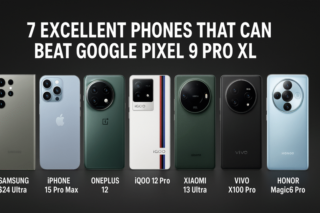 7 Excellent Phones That Can Beat Google Pixel 9 Pro XL